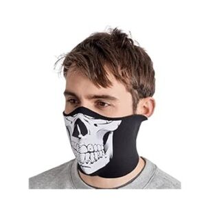 Tough Headwear Neoprene Half Face Mask Cold Weather - Half Ski Face Mask Skull